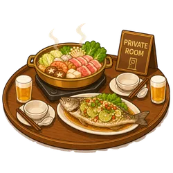 โปรโมทร้านอาหารสังสรรค์ ร้านอาหารจัดเลี้ยง ห้องส่วนตัว ร้านอาหารสำหรับงานเลี้ยง ใกล้ฉัน กรุงเทพ ใกล้สรงประภา