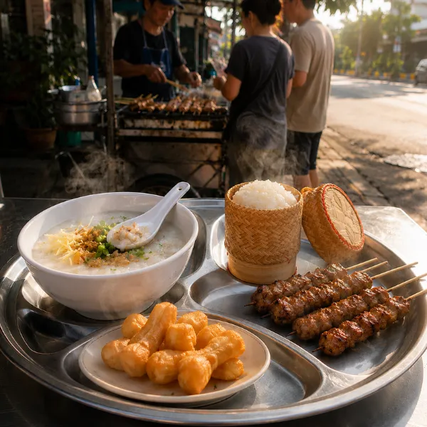 โปรโมทร้านอาหารเช้า รีวิวร้านอาหารเปิดเช้า ใกล้สรงประภา
