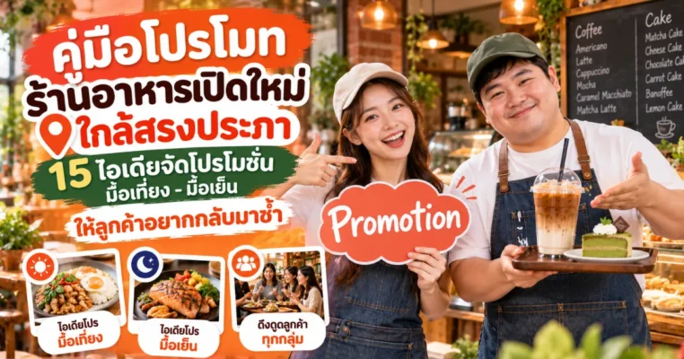 โปรโมทร้านอาหารเปิดใหม่ ใกล้สรงประภา ด้วยโปรโมชันมื้อเที่ยงและมื้อเย็น – สรงประภา.com
