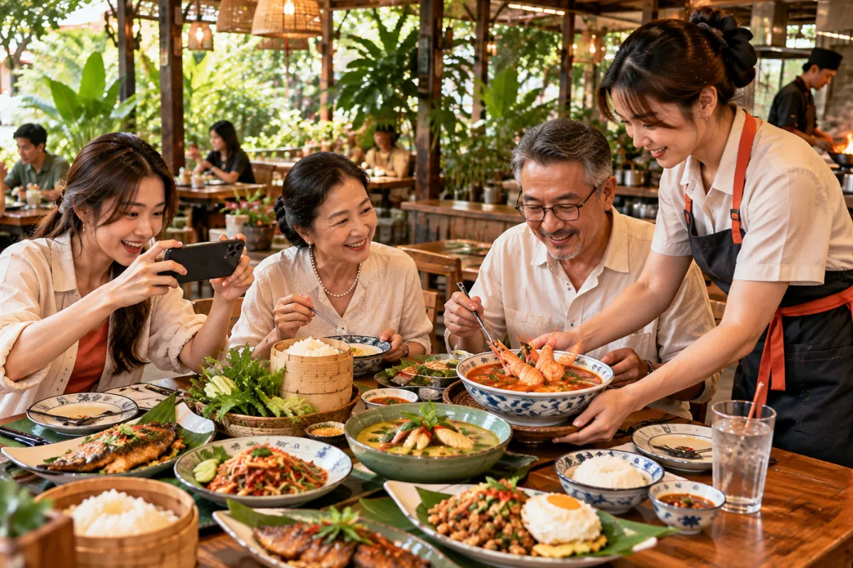 โปรโมทร้านอาหารไทยเปิดใหม่ ใกล้สรงประภา ร้านขายต้มยำ ผัดกะเพรา แกงไทย รีวิวร้านอาหารไทยอร่อย สรงประภา | สรงประภา.com