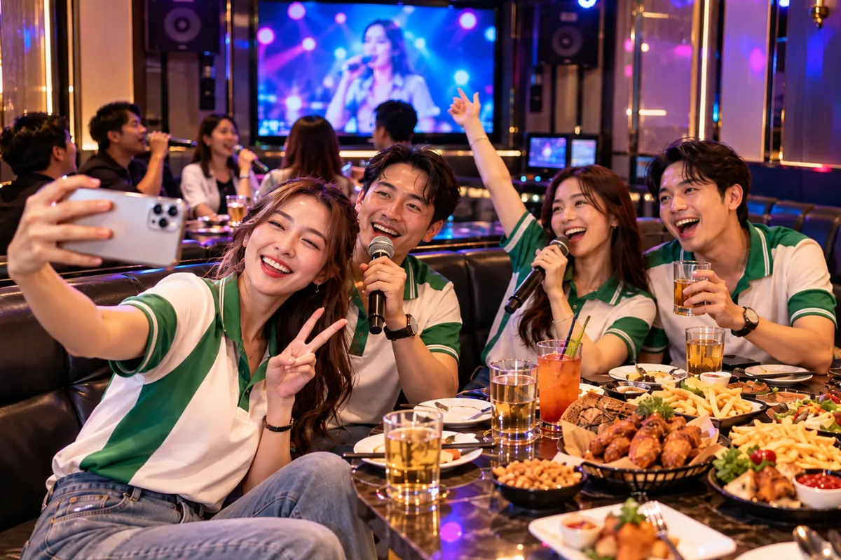 โปรโมทร้านคาราโอเกะเปิดใหม่ ใกล้สรงประภา ร้านขายของทอด อาหารทานเล่น อาหารจานแชร์ รีวิวร้านคาราโอเกะอร่อย สรงประภา | สรงประภา.com